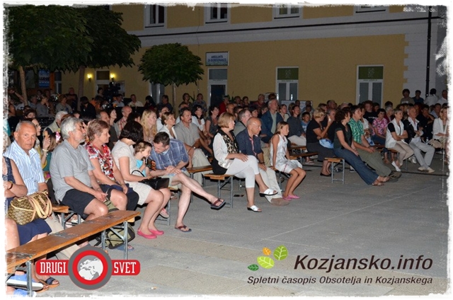 Številni obiskovalci so se udeležili tudi zaključnega večera Festival Musica 2012